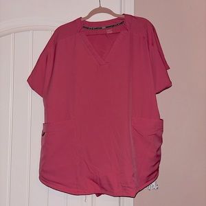 Women’s pink scrub set